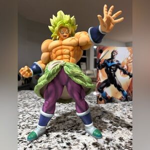 Dragon Ball figure Bandai Super Saiyan Broly full power King Clustar